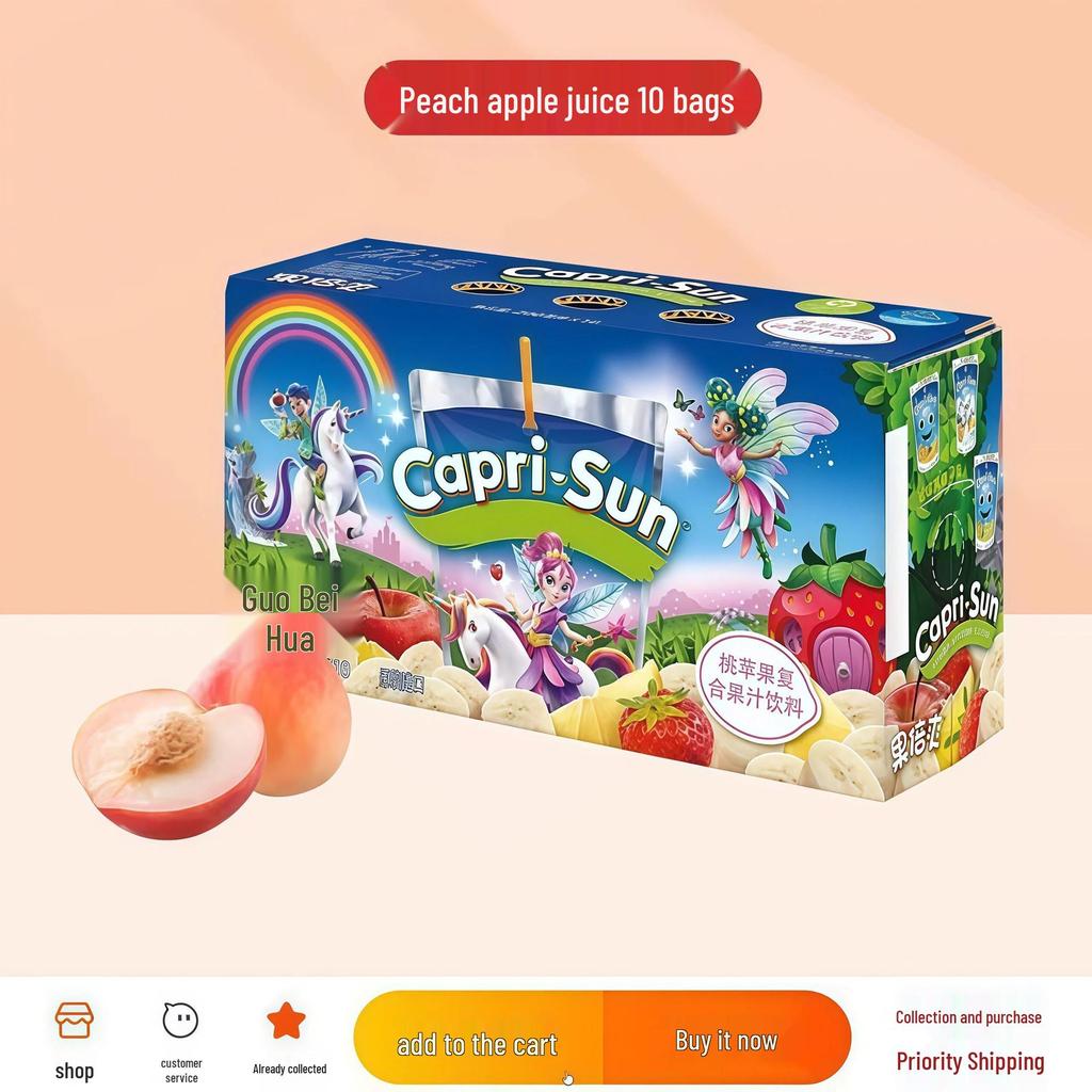 Imported Fruity Goodness: Little Monster Natural Freshly Squeezed 200ml Grape, Pear & Orange Juice for Kids