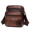 Originální kožené tašky Vysoce kvalitní Tote Módní Business Taška přes rameno Crossbody Kožené tašky