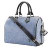 Louis Vuitton Speedy Band Riell 25 Handbag M51280 2WAYShoulder Epi Denim Blue Epi Leather Women Used