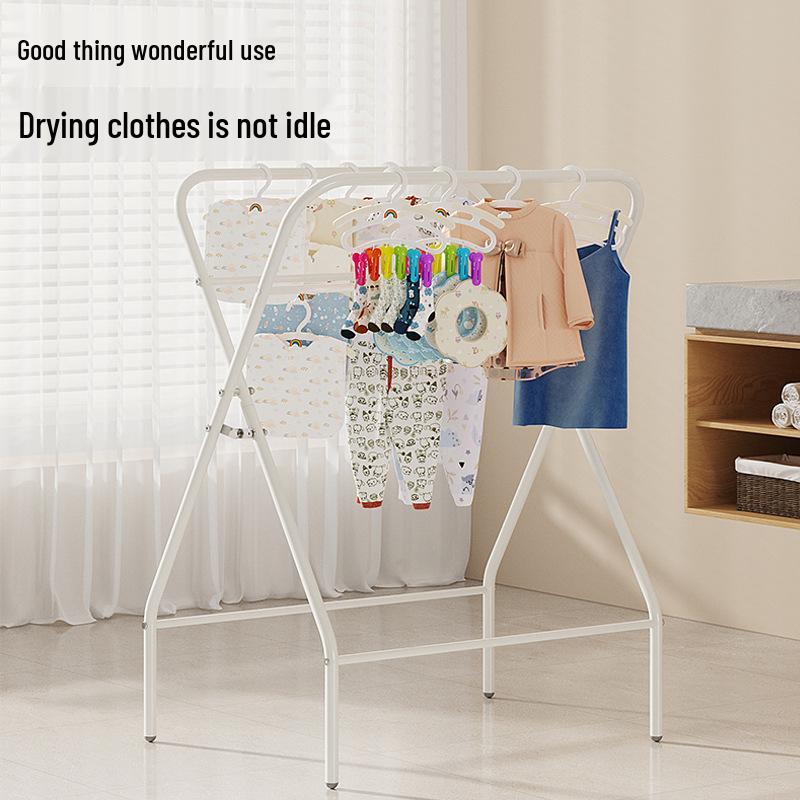 Faltbares Baby-Bade-Set mit erhöhtem Ständer und Trockengestell - Kein Bücken erforderlich.