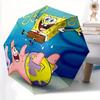1pc SpongeBob Automatic Umbrella - 8-Rib Foldable Design, Outdoor Adventures, Durable Canopy Material Yy250823144