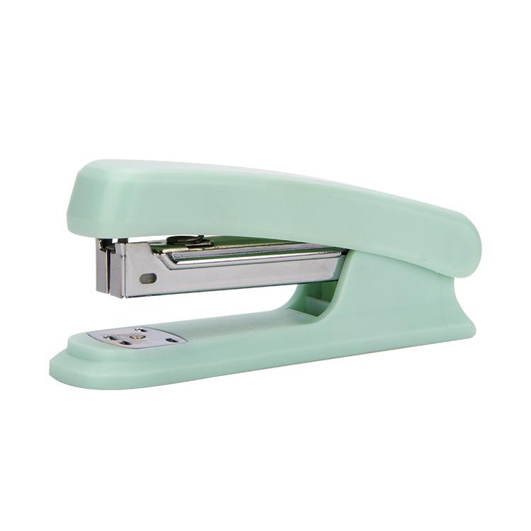 

Jin Julun Macaron Color Stapler: High-Performance, Multifunctional, Labor-Saving Stapler for Office and Student Use мятный зеленый