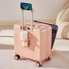 Front Opening Lightweight Spinner Carry-On Luggage
