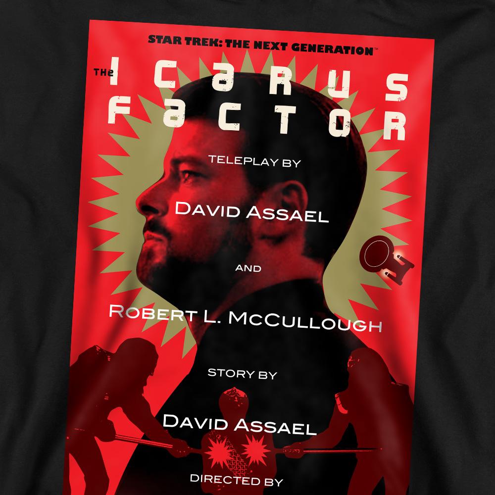 STAR TREK Unisex pro dospělé Star Trek: The Next Generation 2. série 14. epizoda Mikina