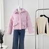 Stand Collar Winter Women's 2025 New Korean Short Padded Jacket Loose Padded Jacket