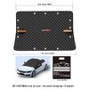 Universal Car Half Cover: All-Season Sun and Rain Protection