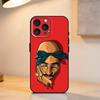 2Pac T-Tupac Shakur Rap Rapper    Phone Case For iPhone 17,16,15,14,13,12,11 Plus,Pro Max,XS,Soft Silicone Black Cover