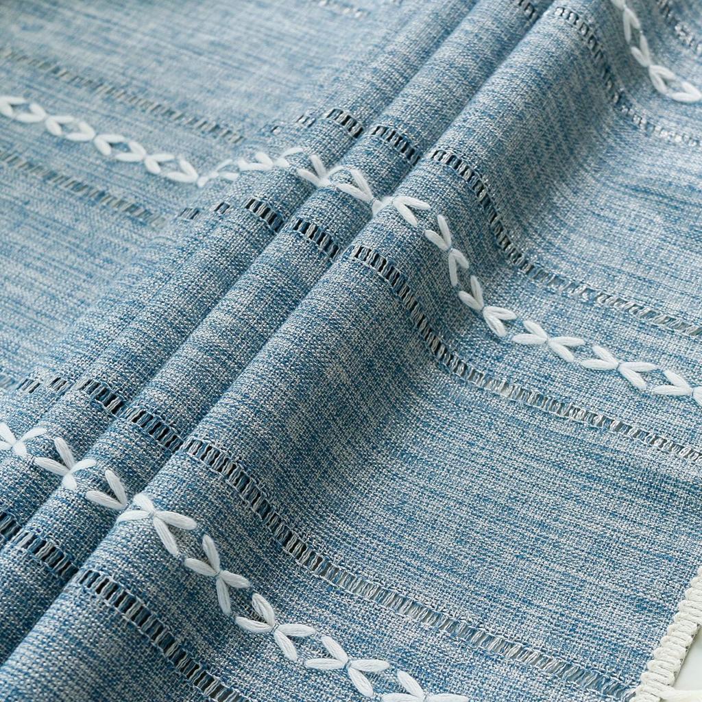 Hollow-Carved Jacquard Weave Tablecloth,Rectangle Dust-Proof Table Cover,For  Kitchen Dinner Party Tabletop Decoration