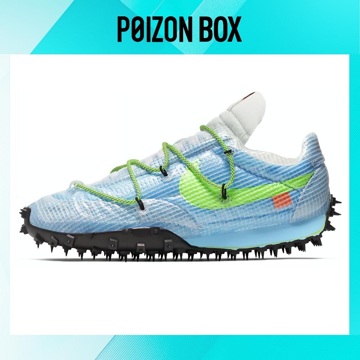 

кроссовки Nike Waffle Racer Off-White Vivid Sky (Women s) CD8180-400