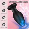 360° Rotation Butt Plug Vibrator for Women Men Prostate Massager Gay Anal Vibrator Anal Plug LED Light Sex Toy Adult Supplies