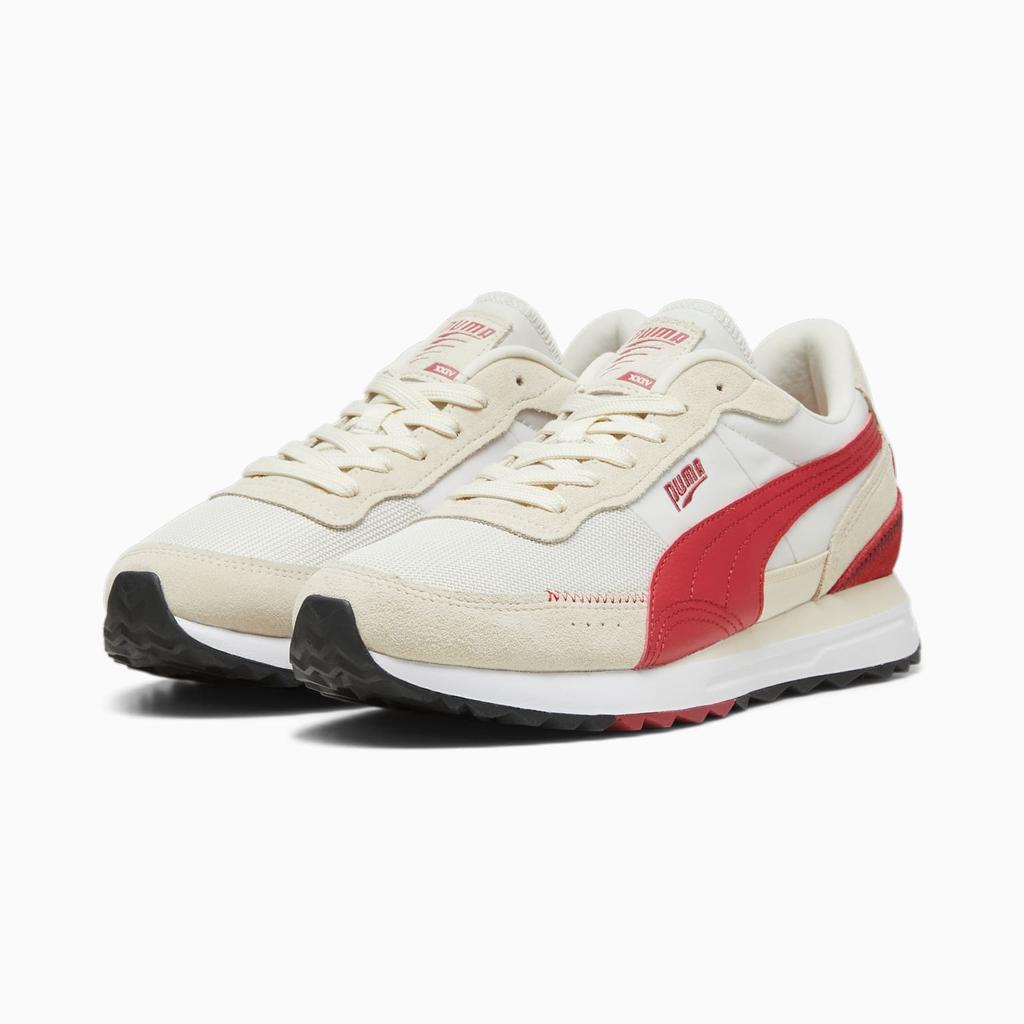 Puma Road Rider SD Unisex Vapor Grey Club Red 397377-06