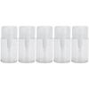 5Pcs 100ml Cosmetic Empty Bottle Cleansing Plastic Liquid Press Pump Refillable Bottles