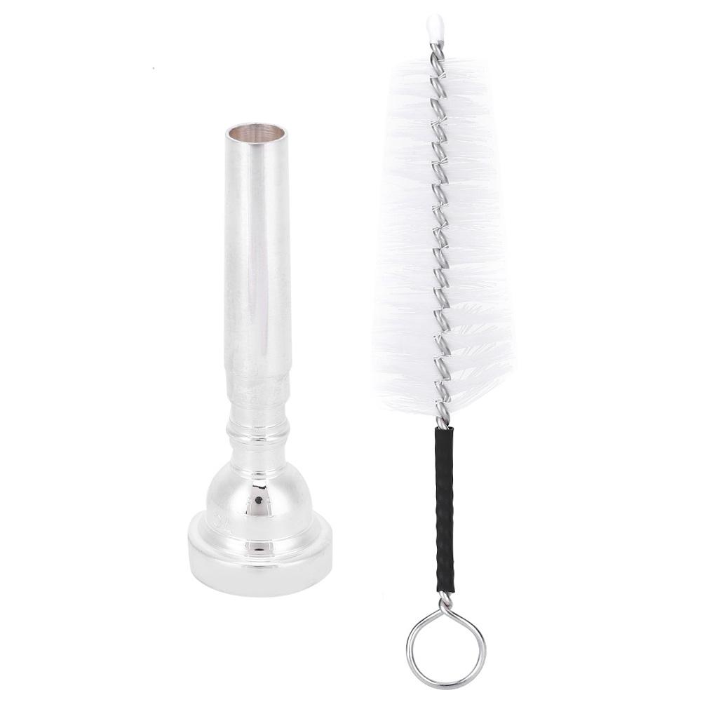 Trumpet Mouthpiece 7C Musical Instruments Accessory for Yamaha Bach Conn KingSilver