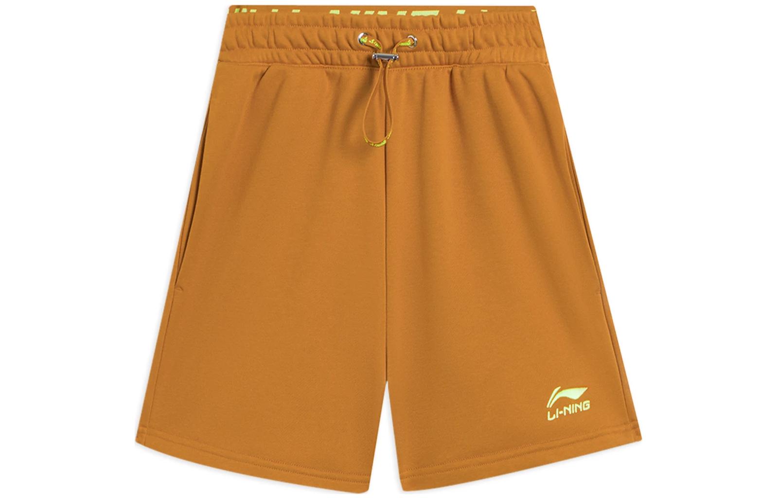 Li Ning China Li Ning Casual Shorts Women s Brown Moderate AKSS022-1 S