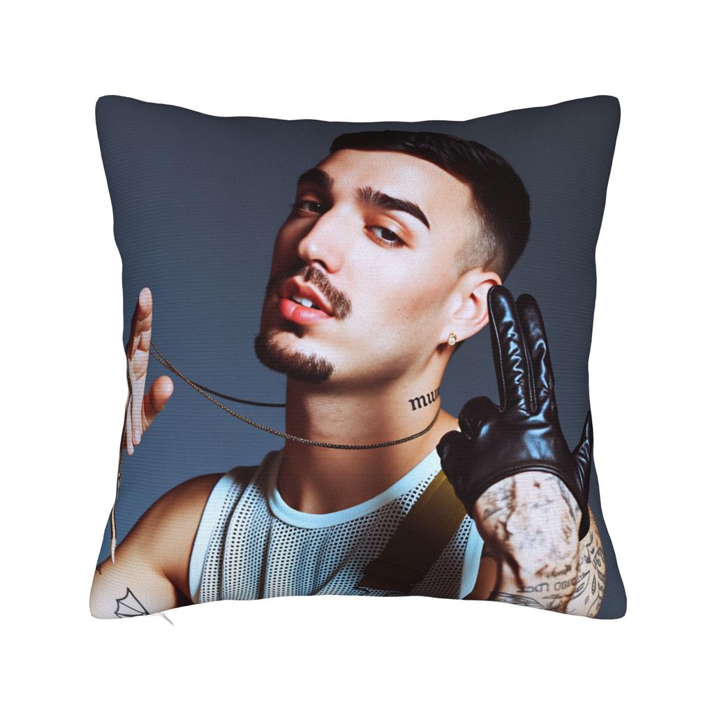 Rapper R-Rels B Pillow Cover  Novelty Pillow Case For Living Room Sofa Design Pillowcases Birthday Present