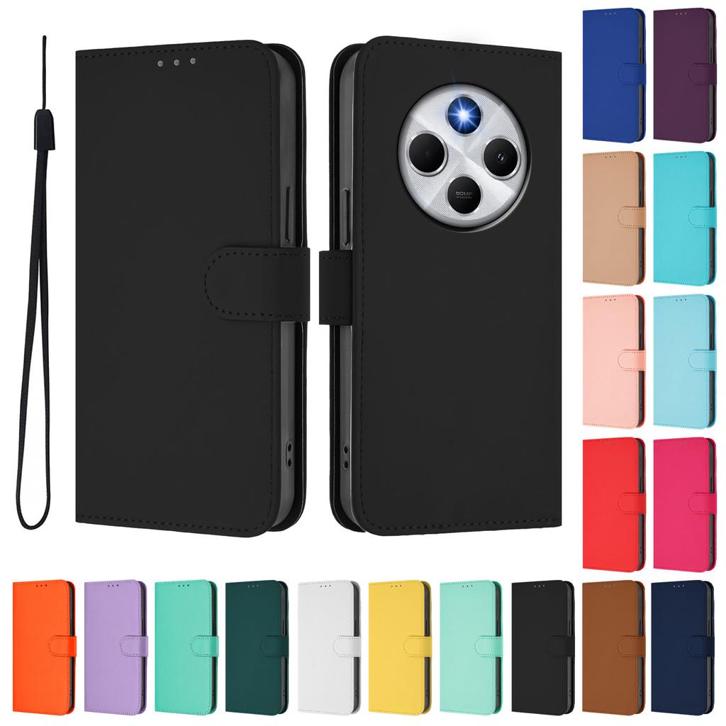 Pentru Husă Poco C75 Husă Tip Portofel Flip din Piele de Lux Pentru Xiaomi Poco C75 C65 C61 C55 C50 C51 C40 Husă Tip Carte Fundas