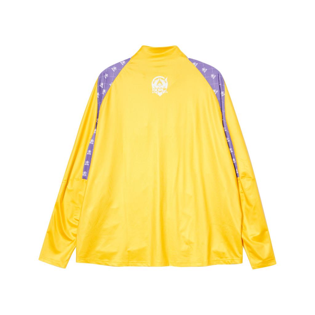 Puma X Honor Of Kings Collaboration Simple Warm Windproof Stand Collar Long Sleeve Knitted Jacket Men Jacket Yellow 605763-06