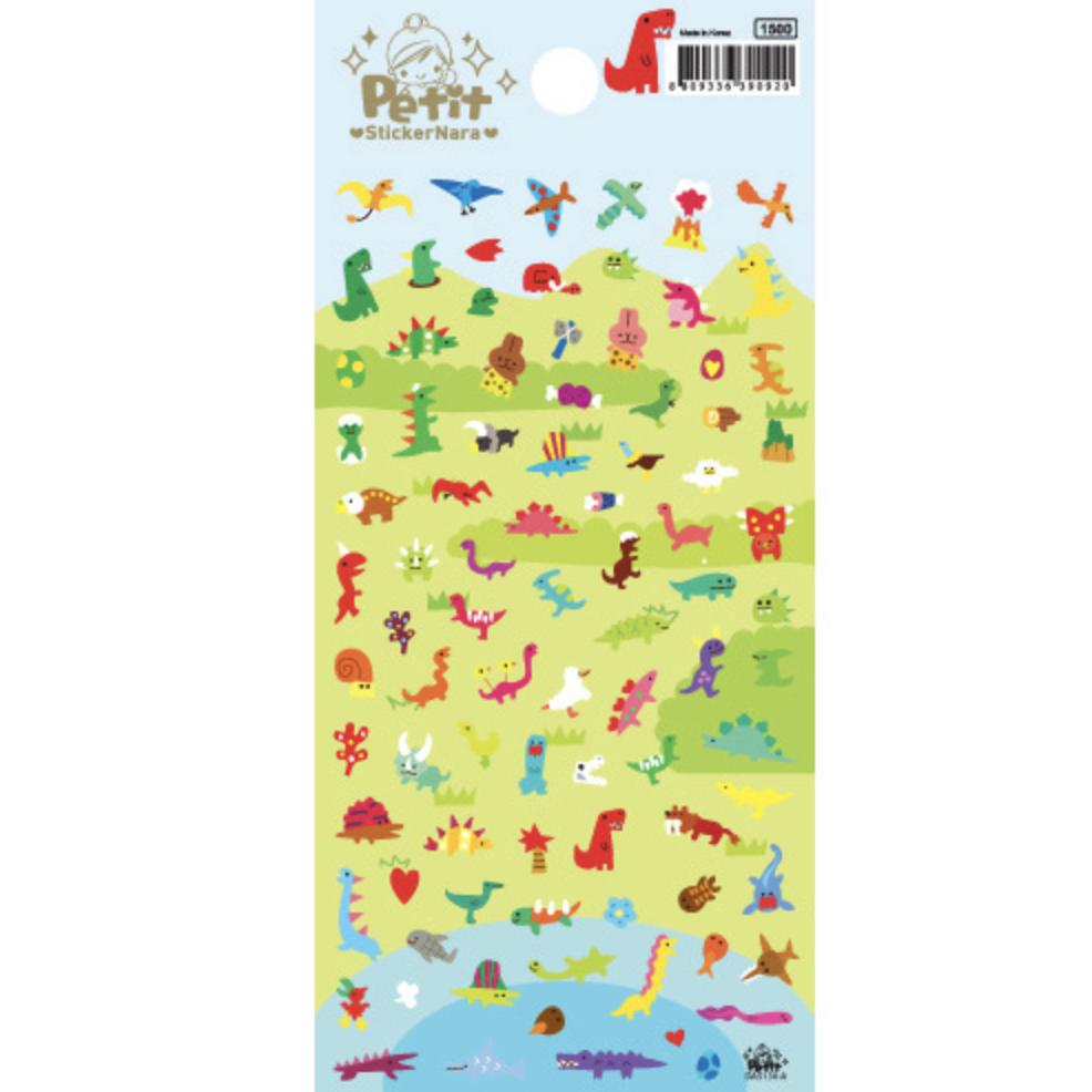 Petit Fancy Sevimli Hayvan Çıkartmaları (Her Biri 10 Adet) - 27 Seçenek (Üç Boyutlu/Kore/Dekorasyon/Kendin Yap Scrapbooking)