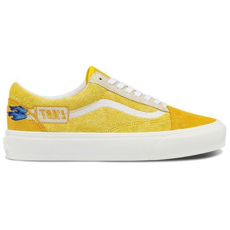 Vans KAR LArt de LAutomobile x Old Skool VLT LX Exhaust Pack - Yellow Unisex Sneakers VN0A4BVFYLW