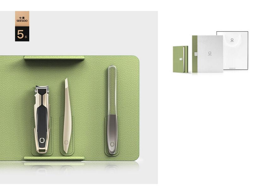 SEESOO Professional 3-Piece Nail Care Set