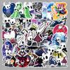 50 voděodolných samolepek Hollow Knight Q verze pro DIY zápisníky a diáře