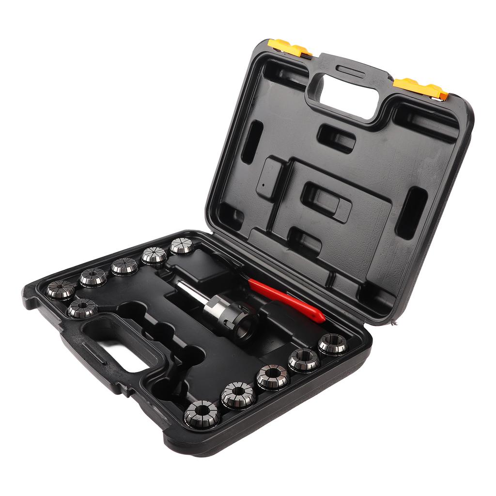 Precision ER32 Collet Chuck Set   MT2 Shank Handle Holder   Spanner for Milling Machine with Box