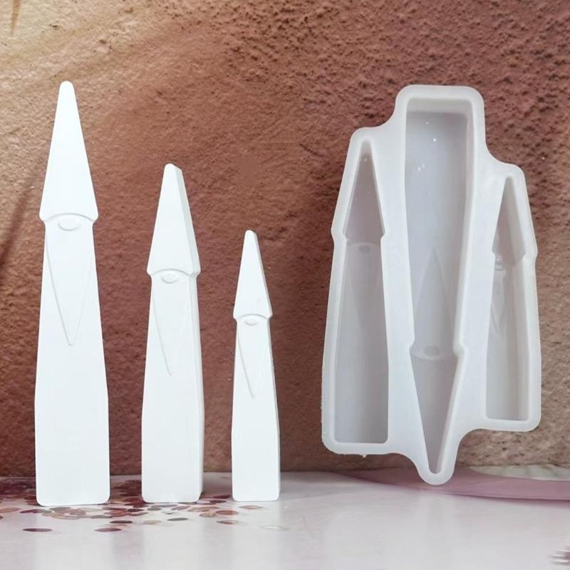 Flexible Silikonform für DIY Kerzenherstellung Wichtelfigur Basteln Wiederverwendbare Harzgussform Langlebiges Werkzeug für Kunst