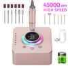 DianaBeauty 45000RPM Rechargeable Manicure Drill Desktop Polishing Machine Electric Manicure Sander Low Noise Nail Salon Tools