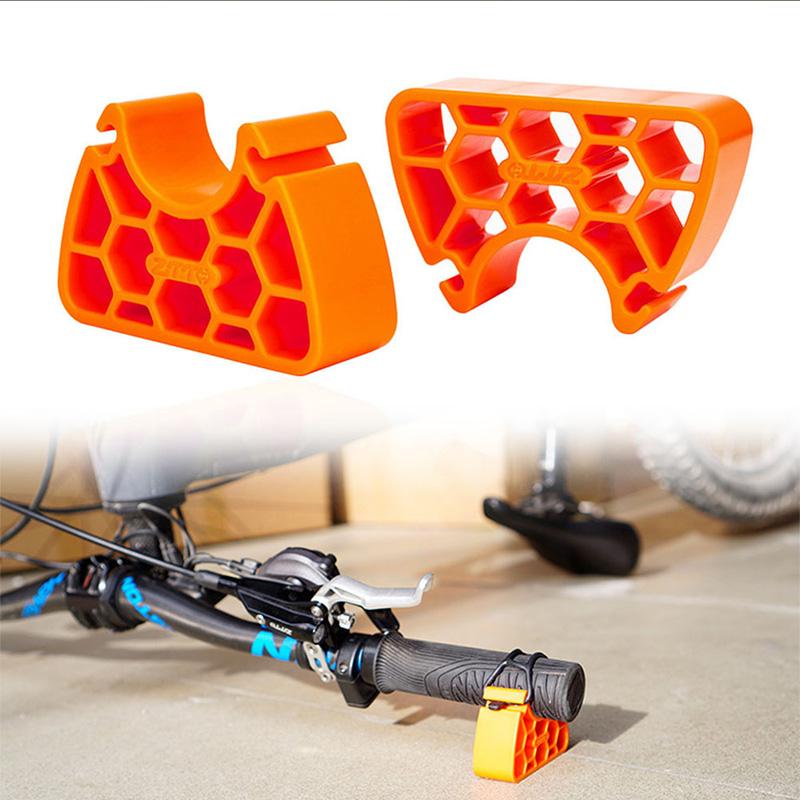 Multifunctional MTB Maintenance Handlebar Stand Bicycle Handlebar Clip on Stabilizer Cycling Accessory Bike Handlebar Bracket