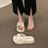 Go Out Slippers Wear Fairy Wind Soft Bottom Beach Sandals Thick Bottom New Summer Height Increase Fashion