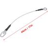 Truck Tailgate Cable,Tailgate Cables One Pair Pickup Truck Tailgate Tail Gate Rear Support Cable Strap for Ford Ranger Mazda 1993-2011