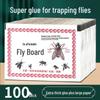 Flypaper Sticker: Strong Sticky Mosquito & Fly Trap