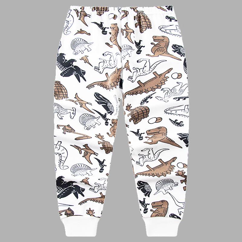 Kids' Cotton Autumn Pajamas: Solid Color Pants for Boys and Girls, Baby & Toddler Base Layer