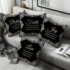 1/4pcs Believe Faith Joy Love Christian Themed Pillowcases Sofa cushion cover home bedroom room decoration