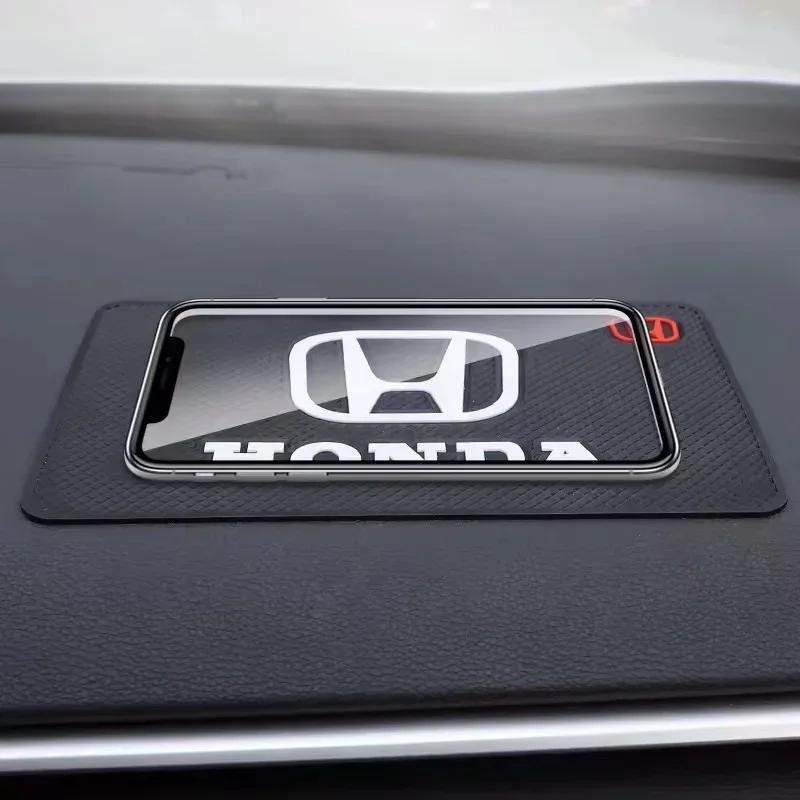 Car Anti-Slip Mat Dashboard Sticky Pad Non-slip Mat Holder For Mugen Power Honda Civic Accord CRV Hrv Jazz accessories ZU5