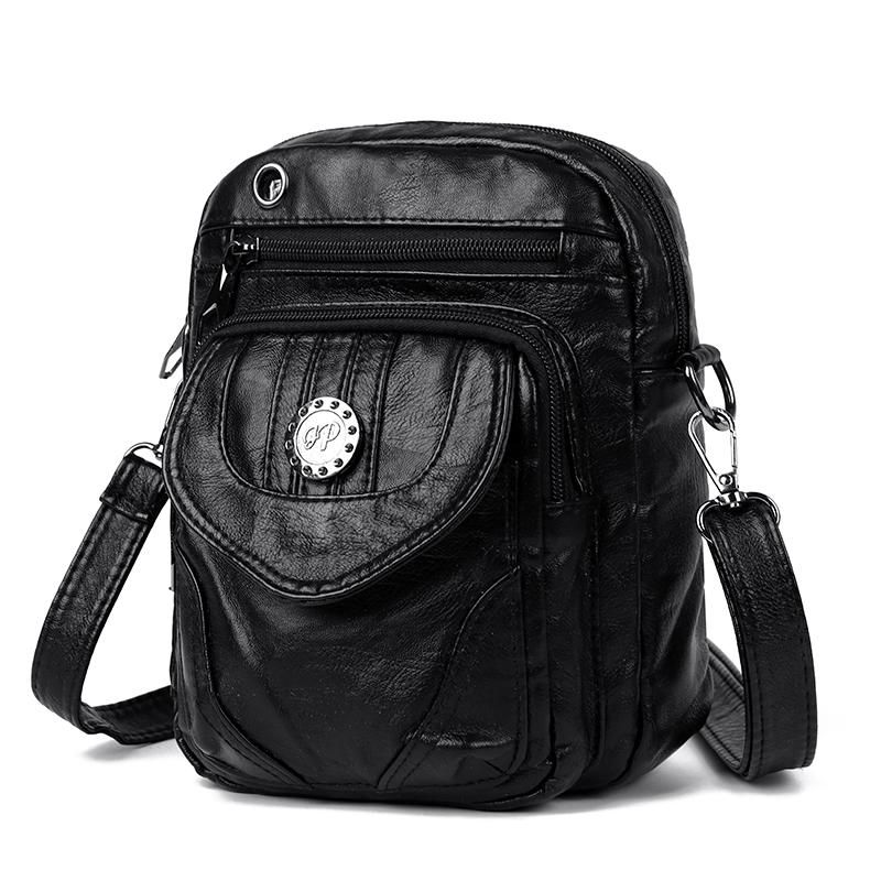 Crossbody Bag Women's Mobile Phone Bag Shoulder Bag Retro Small Square Bag