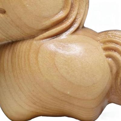 Carved Wooden Horse Figurines 2026 Year Of The Horse Mascot Decor Wooden Animal Sculpture For Home Bedside Table Bookshelf TV