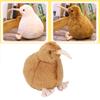 7.9inch Kiwi Bird Stuffed Toy Soft Cute Lifelike Portable Standing Plush Animal Toy for Kids Toddlers