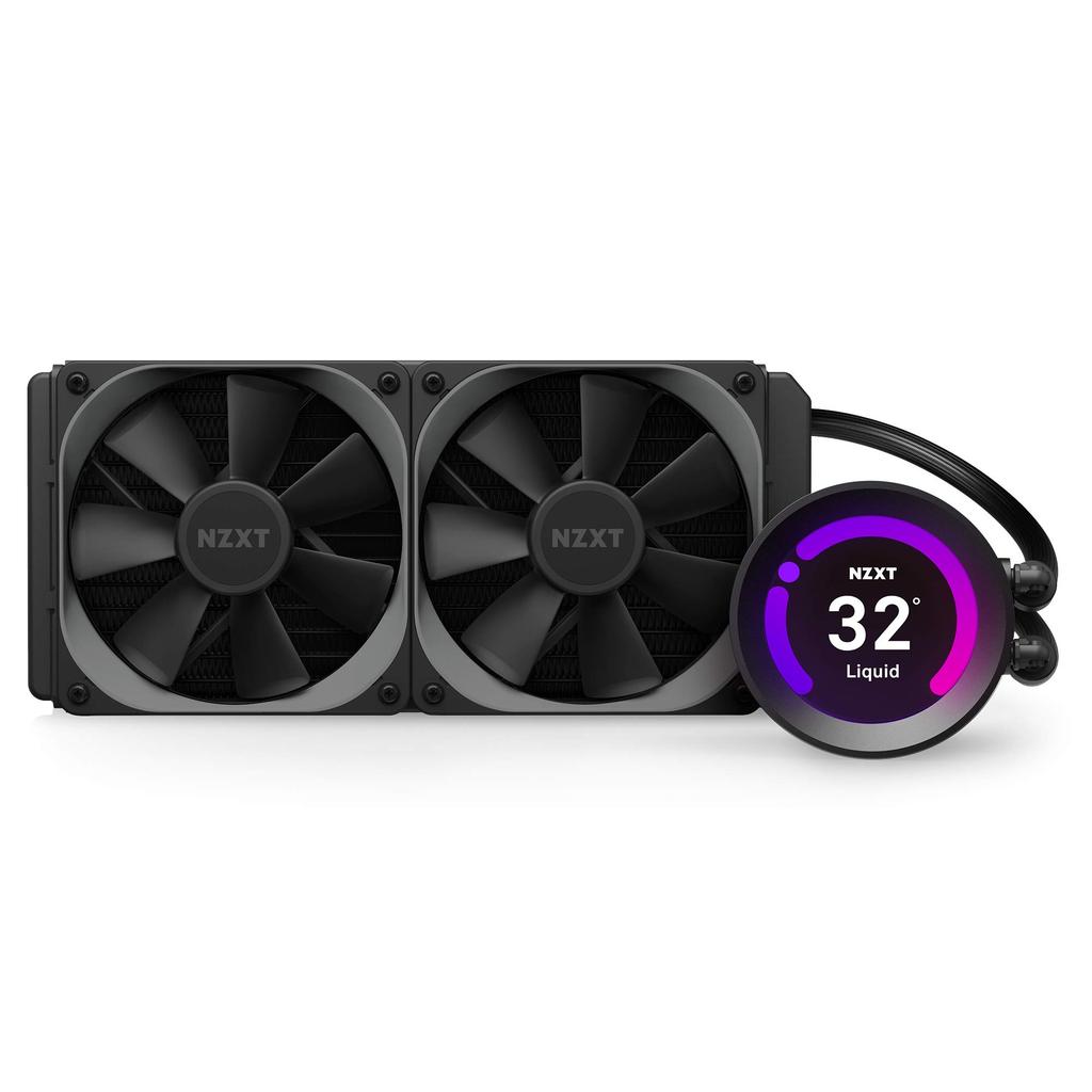NZXT KRAKEN Z53 Simple CPU Cooler with LCD Water-Cooled Display, 240mm, RL-KRZ53-01 (FN1523)