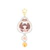 Anime The Husky and His White Cat Shizun Acrylic Keychain Toy Mo Ran Chu WanNing Figure Bag Pendant Double Sided Keyring Decor