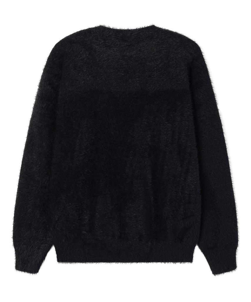 Opeunyadeu(Owai) Multi Dolly Hairy Knit - Black