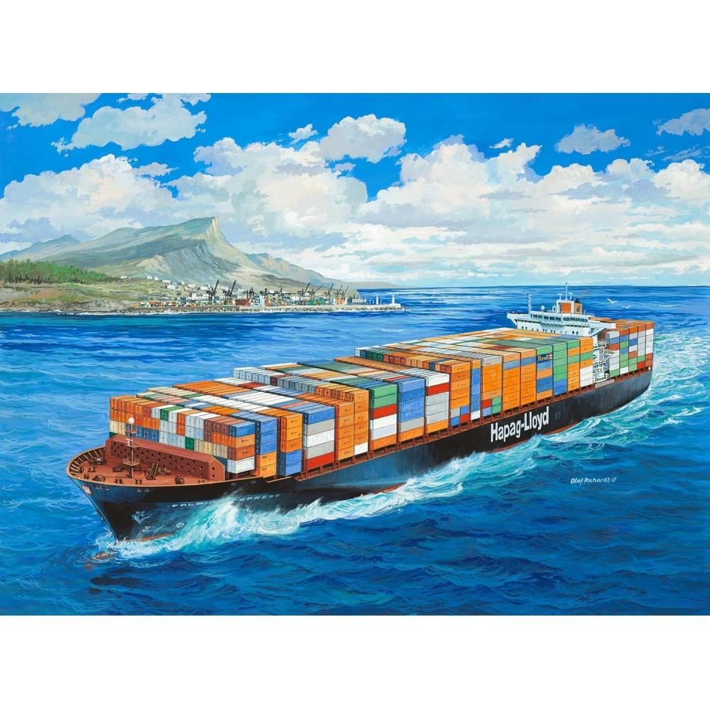 German Level  Revell  1 700 Container Ship Colombo Express Plastic Model 05152