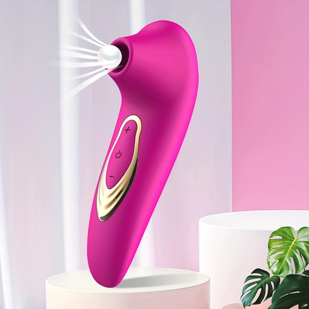 1pc Suction Vibrator - Enhance Your Intimate Experience With Special Suction & Licking For Couples!