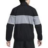 Nike Color-Block Logo Embroidery Stand Collar Long Sleeve Jacket Men Outerwear Black DV9774-010