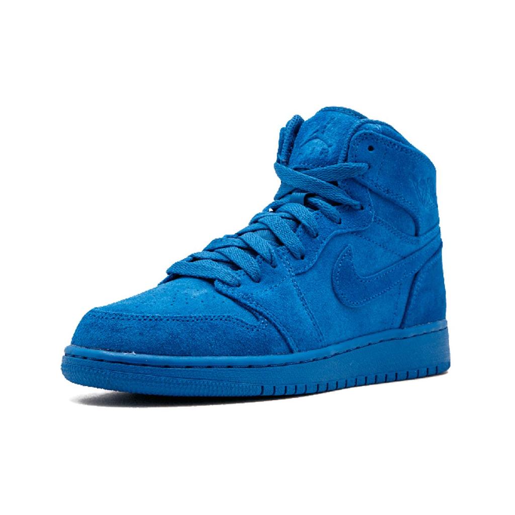 Jordan 1 Retro High Blau Wildleder GS 705300-404