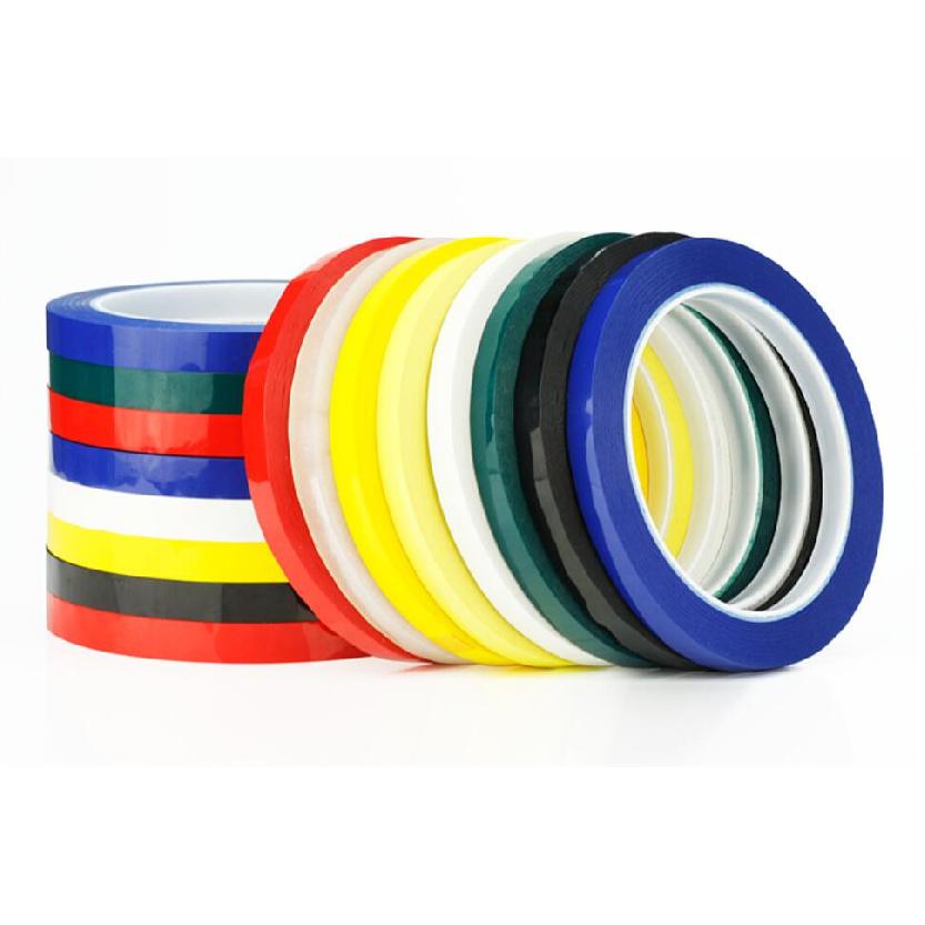 1PCS Mark Multicolor Mylar Tape Mara Tape High Temperature Insulated Transformer Motor Capacitor Coil Wrap Adhesive TapePinstriping Tape 3