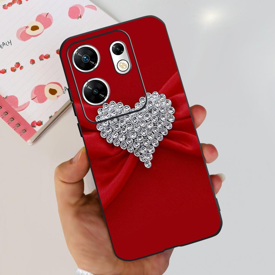 For Infinix Zero 30 4G Case X6731B Cute Cat Butterfly Cover Soft Silicone TPU Phone Case For Infinix Zero 30 5G Zero30 4G Fundas