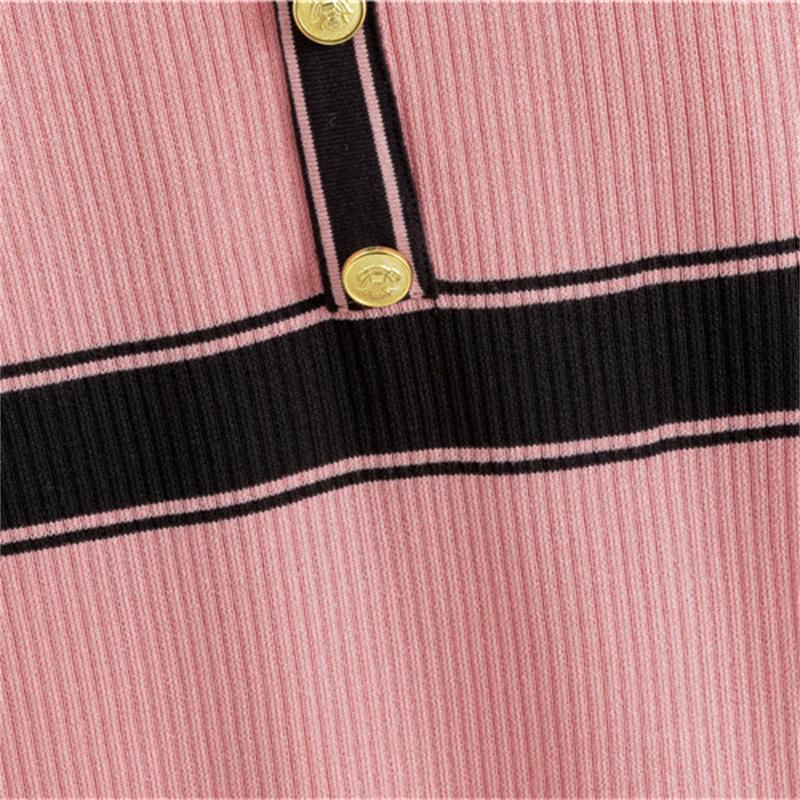 Women's summer knitted  new short sleeved high-end fashion dress Slimming temperament, hip hugging short skirt