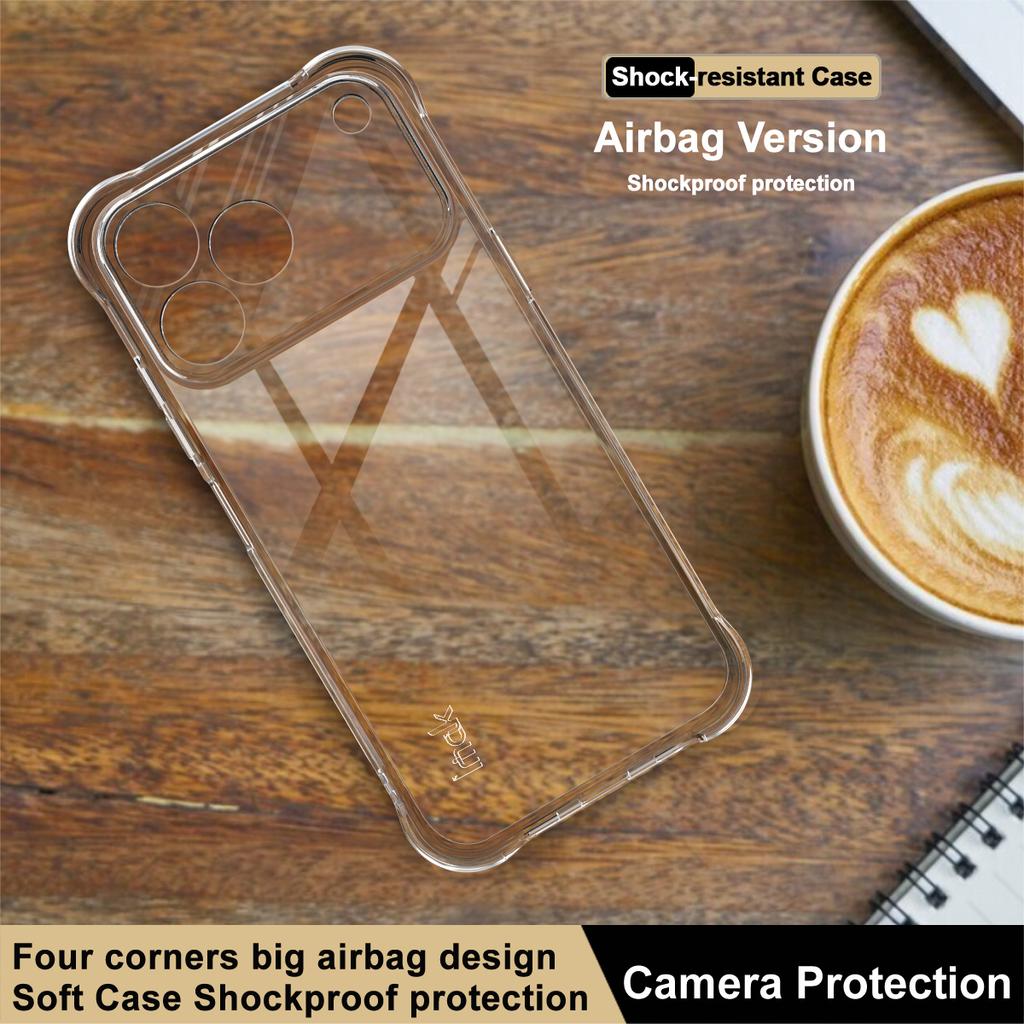 IMAK For ZTE Blade V80 Pro 4G/V80 Vita Case TPU Phone Cover Airbag Shockproof Protection