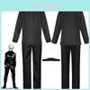 Premium Quality Jujutsu Kaisen Gojo Satoru Cosplay Costume With Stylish Wig For Men